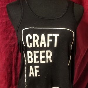 Craft Beer AF tank top